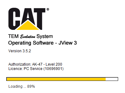 CAT TEM Evolution System JView v3.5.2