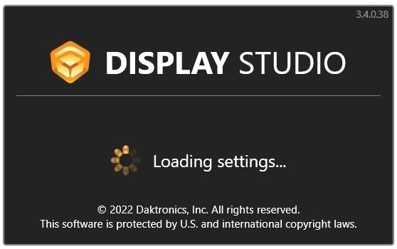 Daktronics Inc. - Display Studio v3.4.0.38