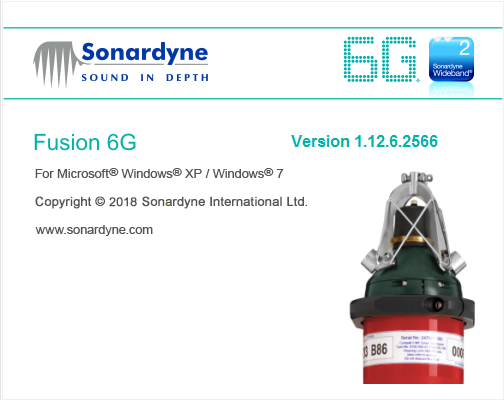 Sonardyne Fusion 6G v1.2.6.2566