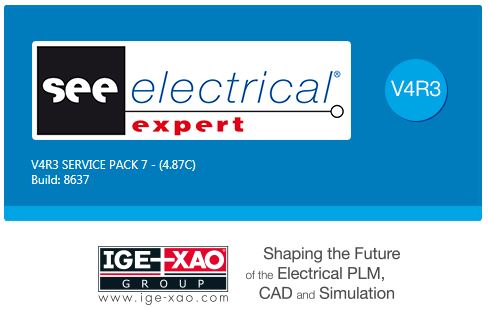 IGE+XAO Group - SEE Electrical Expert v4R3  SP7 (4.87C) International
